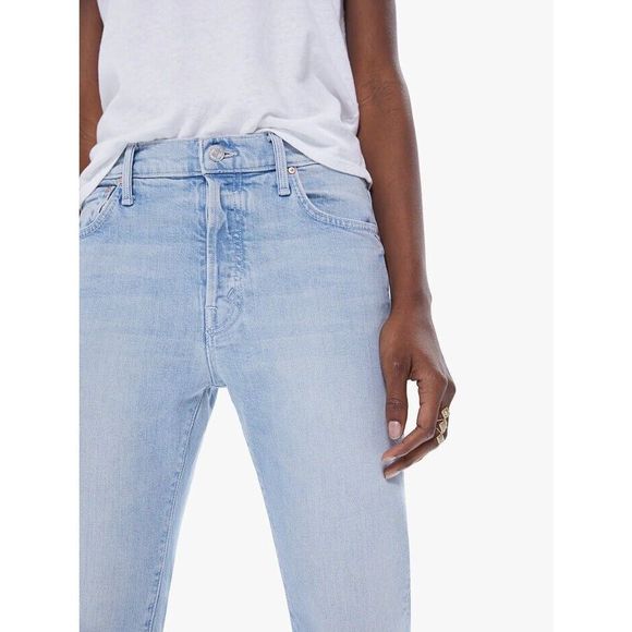 Mother The Scrapper Cliff Ankle Fray In Lonely Hearts Club Size 32 - Picture 2 of 9